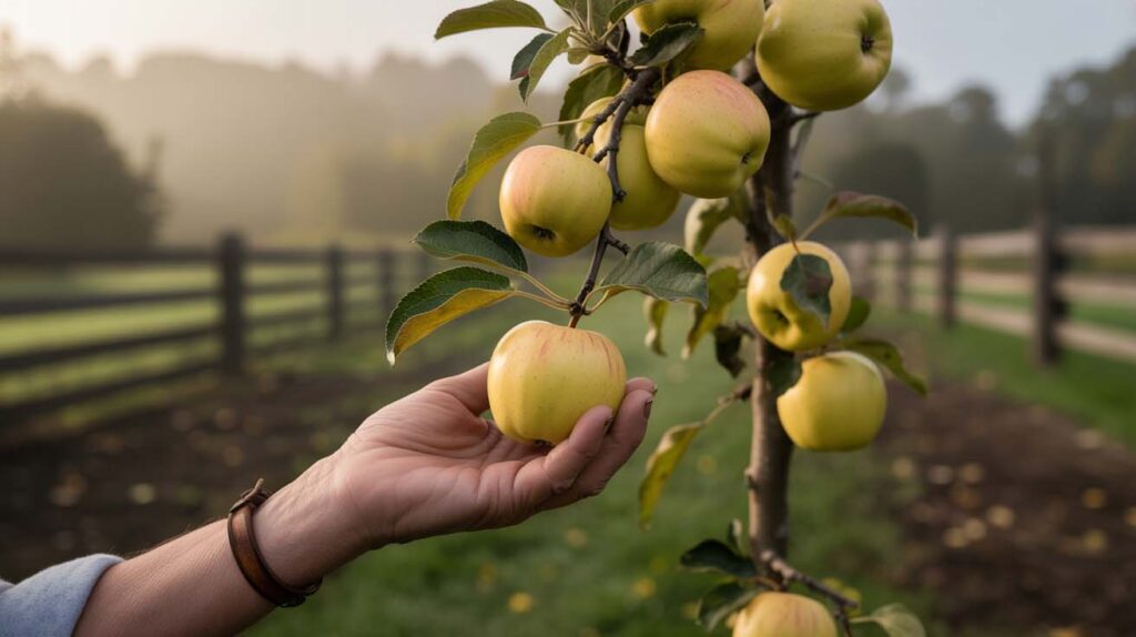 desarrollo de la manzana fuji en Tohoku