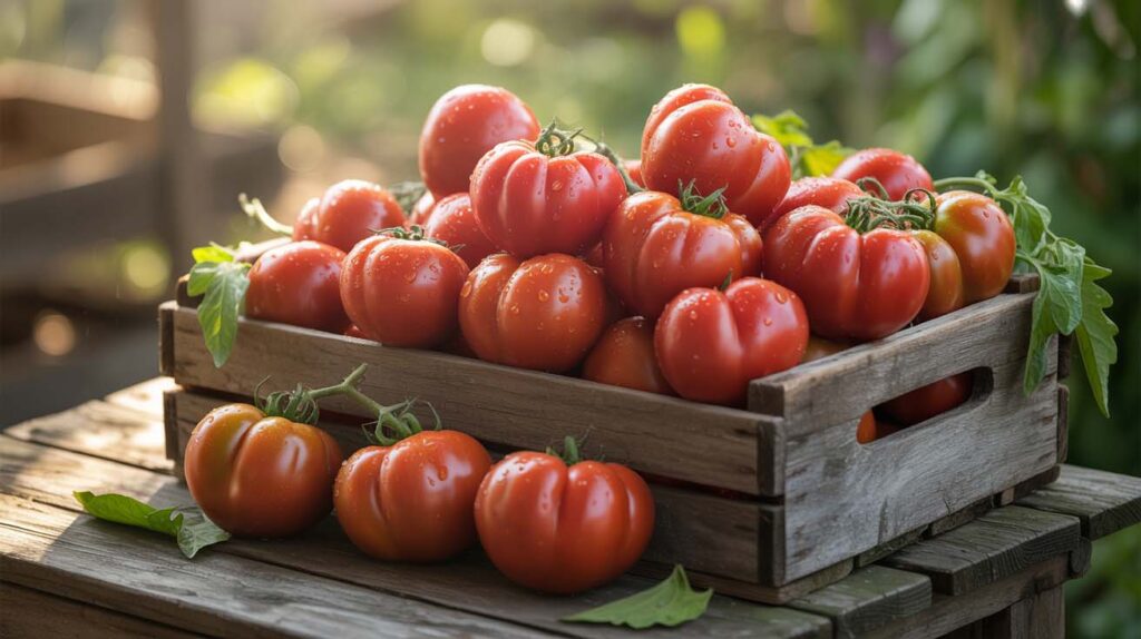 tomate corazon de buey variedad tradicional de la peninsula iberica