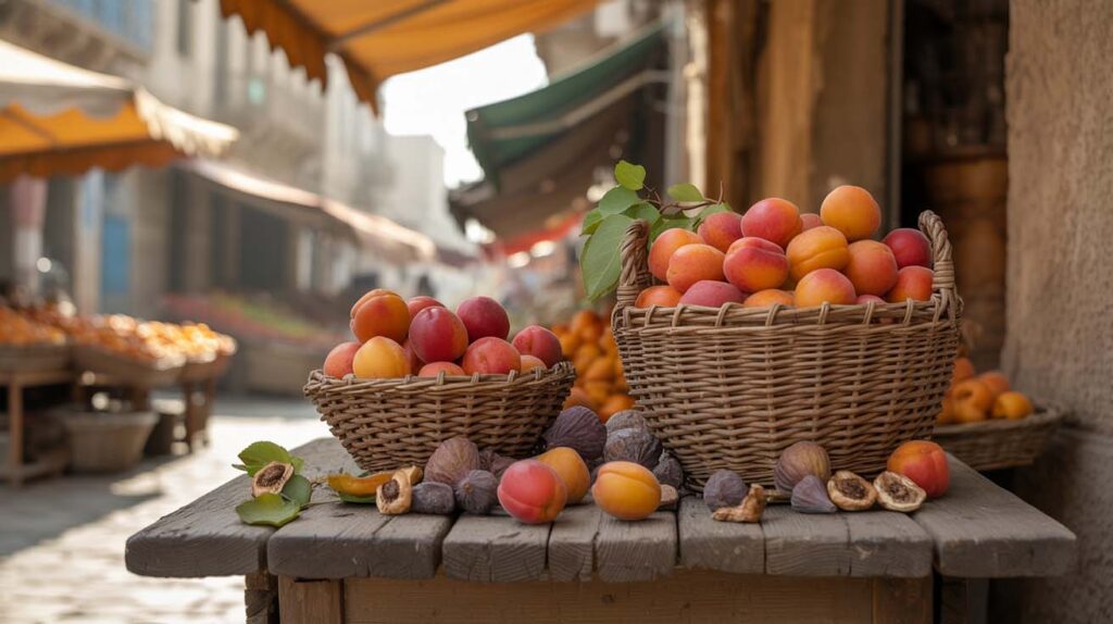 historia del albaricoque rojo
