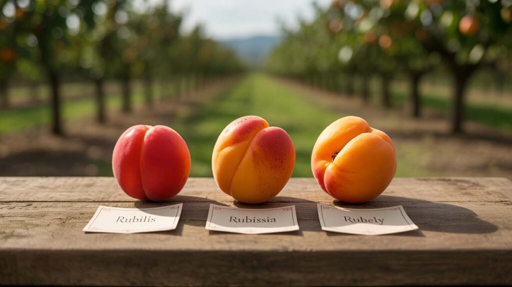 Variedades de albaricoques rojos