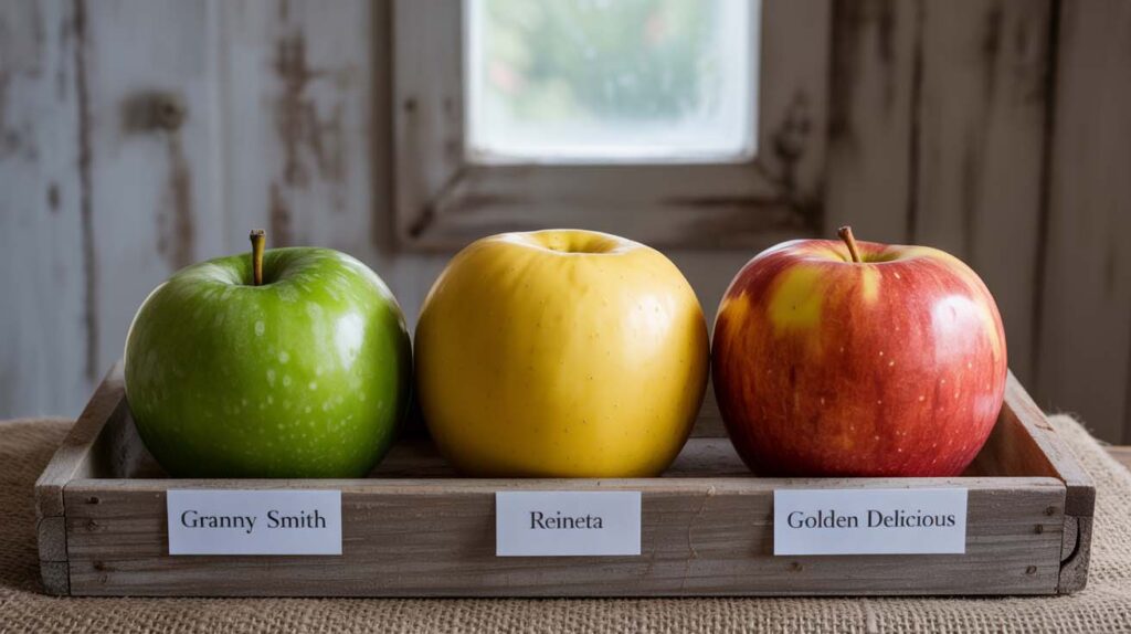 Selección de manzanas variedades recomendadas