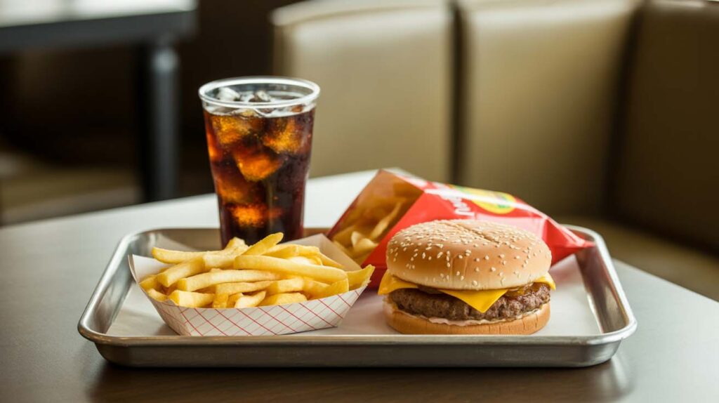 Alimentos ultraprocesados y comida rapida