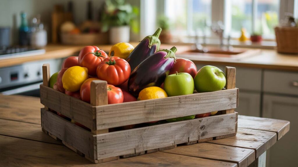 cajas de fruta saludables