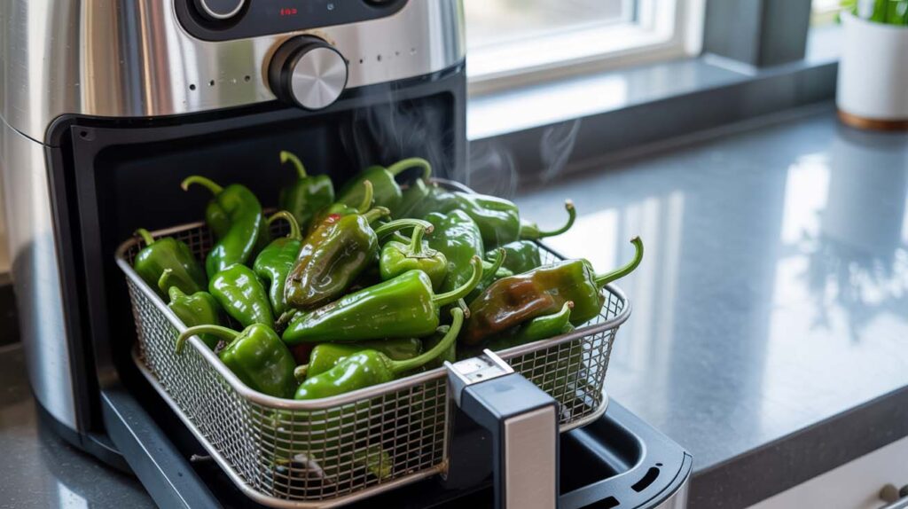 Como cocinar pimientos de padron en freidora de aire