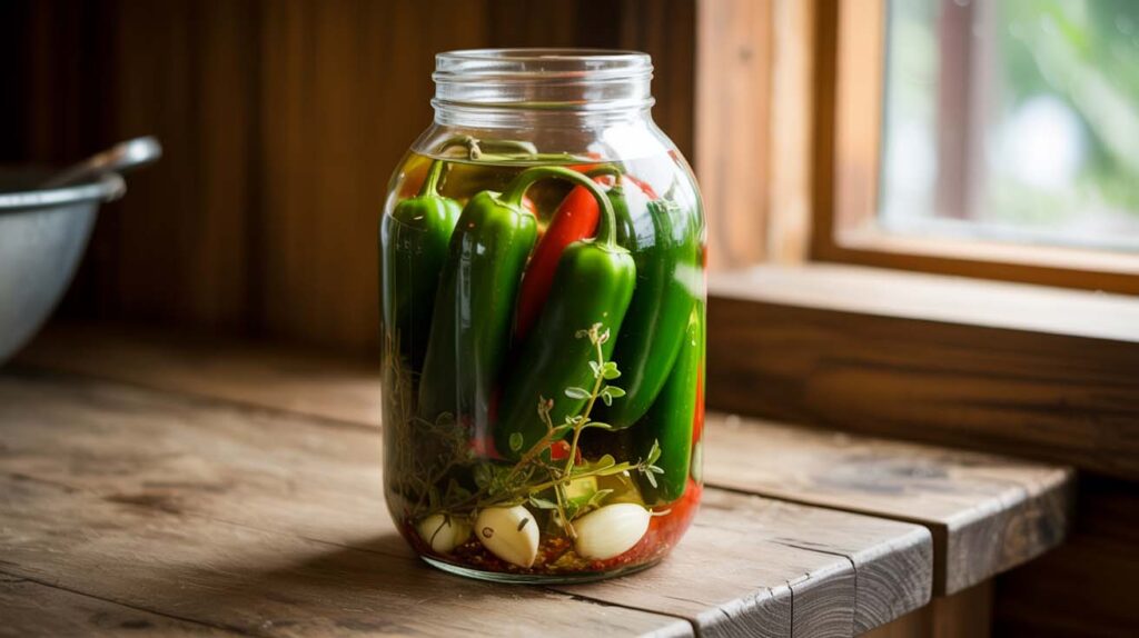 chile jalapeño en vinagre