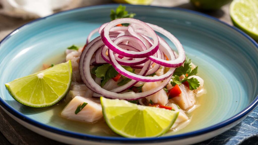 Combinaciones ideales de cebolla morada con verduras, carnes y frutas