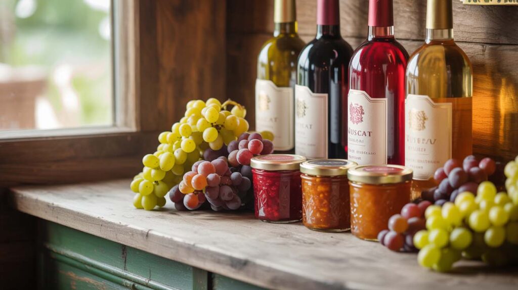 Uso gastronomico y mercado de las uvas moscatel